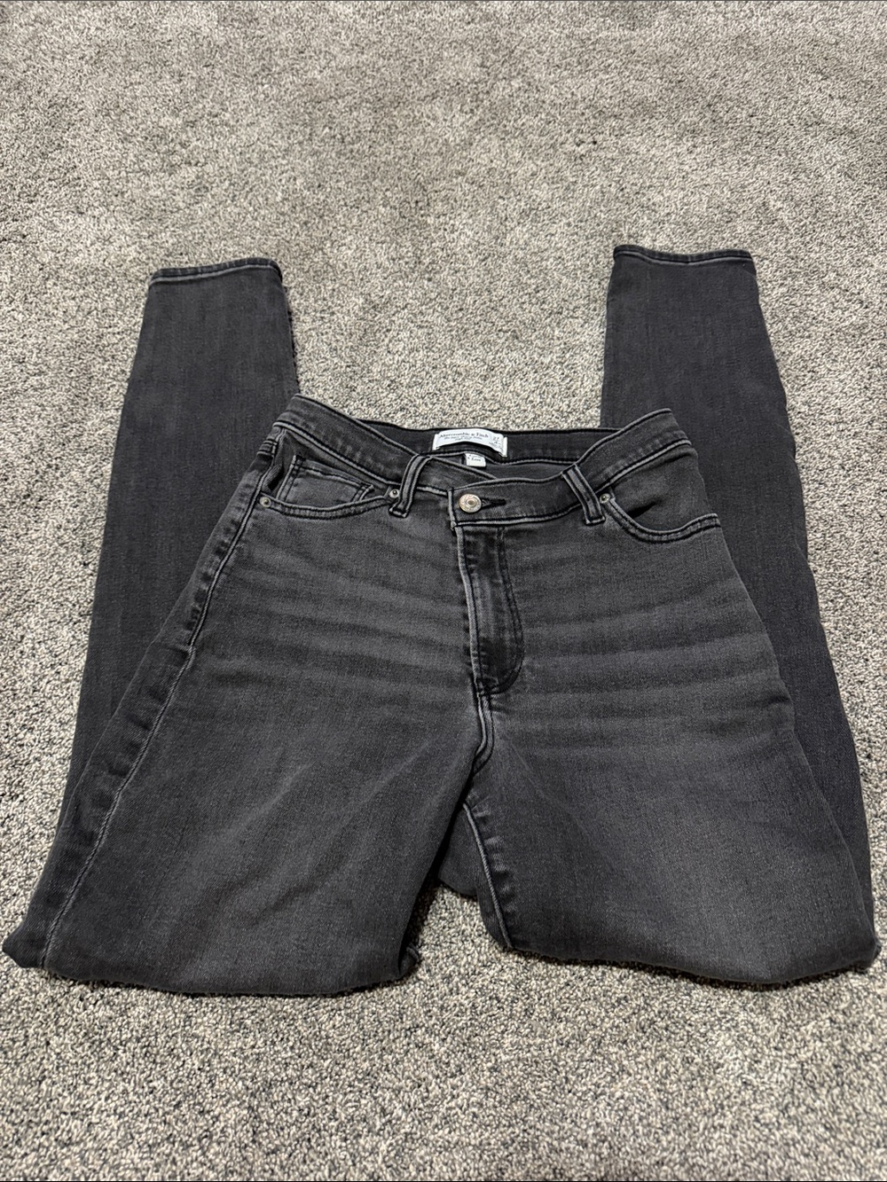 Abercrombie & Fitch Womens Black Skinny Jeans